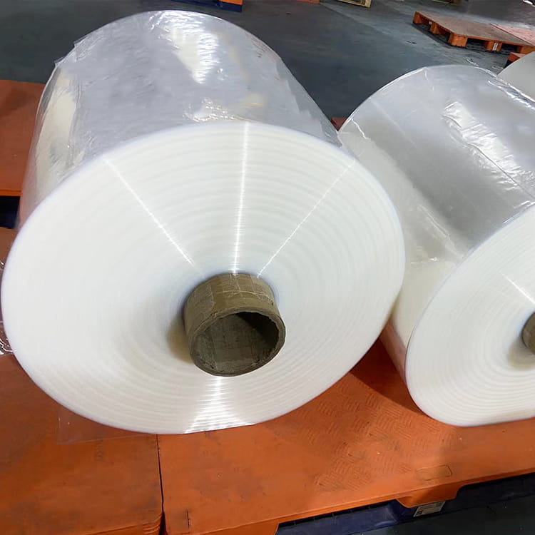 Film tubular transparent pentru ambalare